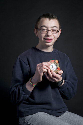 Portrait d'un enfant de l'IME